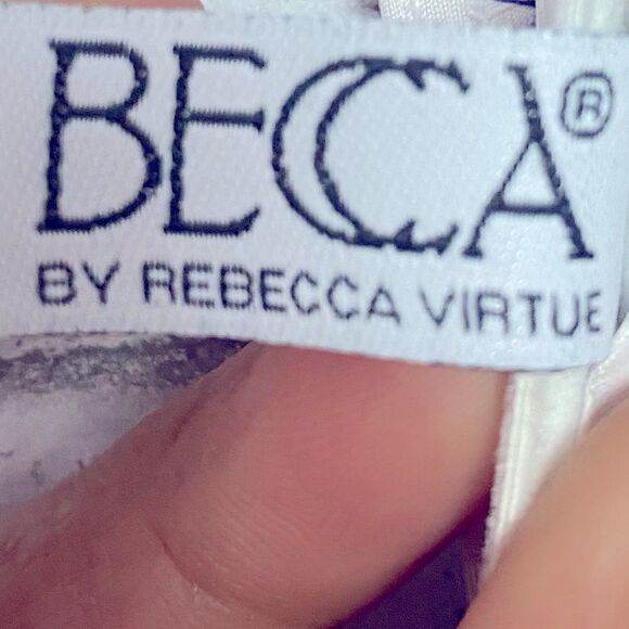 BECCA Floral cutout bikini set sz L - Picture 2 of 8